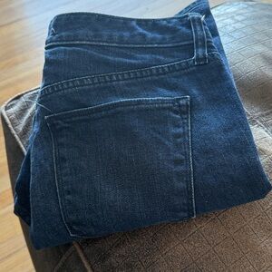 GAP Women's Straight Leg Jeans in blue